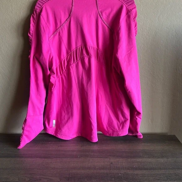 Zella Women's Vibrant Pink Slim Fit Jacket - Picture 9 of 10